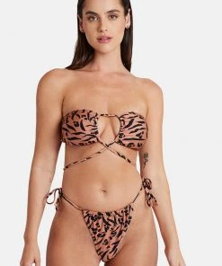 CUPSHE Love Struck 4-Way Top & Ultra Cheeky Bikini Set