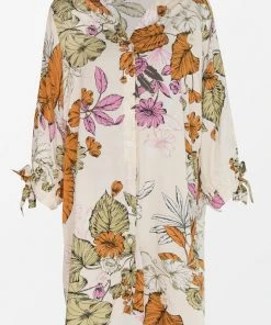 CUPSHE Dresses Oaklyn Floral Buttoned Shirt Dress