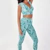CUPSHE Accs & Clothing Pandora Snake V-neck Crop High Waisted Matching Set
