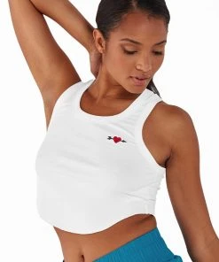 CUPSHE Marian Round Neck Sleeveless Crop Top