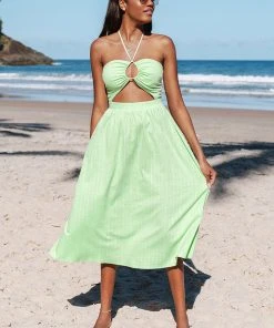 CUPSHE Joselyn Cut Out Drawstring A-Shape Dress