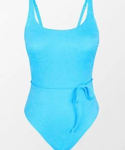 CUPSHE Capri Square Neck One Piece Swimsuit One Pieces