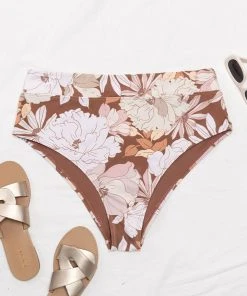 CUPSHE Kari Floral Plus Size Bikini Bottom