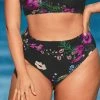 CUPSHE Swimwear UP TO 70% OFF Annabelle Floral Plus Size Bikini Bottom