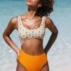 CUPSHE Aurelia Ethnic Print Scoop Neck One Piece Swimsuit