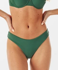 CUPSHE Bikinis Galilea Green Low Waisted Bikini Bottom