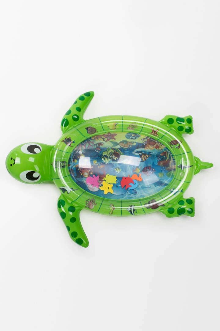 CUPSHE Adventure Cartoon Turtle Water Pat Kids Pool Float Swimming Ring