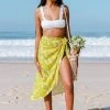CUPSHE Cover Ups Kaydence Floral Side Tie Sarong