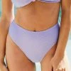 CUPSHE Juniper Textured High Waisted Bikini Bottom