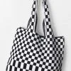 CUPSHE Accs & Clothing Cityscape Plaided Tote Bag