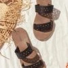 CUPSHE Tempe Hollow Out Slide Sandals Accs & Clothing