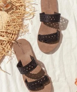 CUPSHE Tempe Hollow Out Slide Sandals Accs & Clothing