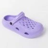 CUPSHE Bubblegum Purple Square Toe Leisure Crocs Accs & Clothing