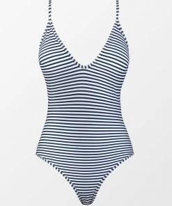 CUPSHE One Pieces Lasting Appeal Stripe One Piece Swimsuit