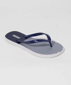 CUPSHE Accs & Clothing Amaretto Stripe Flip Flops