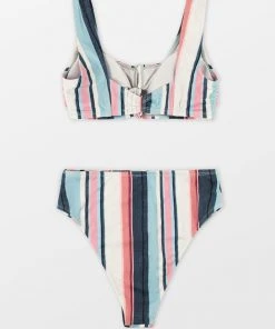 CUPSHE Wild Ronarce Scoop High Waist Tummy Control Plus Size Bikini