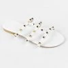 CUPSHE Accs & Clothing Amaretto White Flat Open Toe Sandals