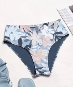 CUPSHE Kirstin Tropical Bikini Bottom Bikinis