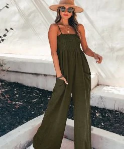 CUPSHE Zola Sleeveless Loose Waisted Jumpsuit