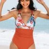 CUPSHE One Pieces Ellianna Tropical O-ring Tummy Control One Piece Swimsuit