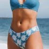 CUPSHE Bikinis Peyton Floral Low Waisted Bikini Bottom