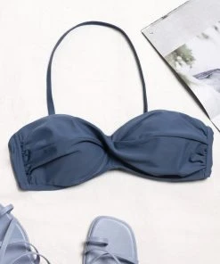 CUPSHE Swimwear UP TO 70% OFF Kirstin Criss Cross Halter Bikini Top