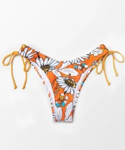 CUPSHE Daisy Tie Side Bikini Bottom Swimwear UP TO 70% OFF