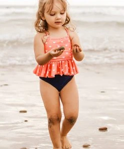 CUPSHE Amalia Crisscross Ruffle Tankini For Toddler Girls And Girls Swimwear UP TO 70% OFF