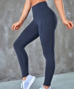 CUPSHE Accs & Clothing Carbon Elastic Waisted Leggings