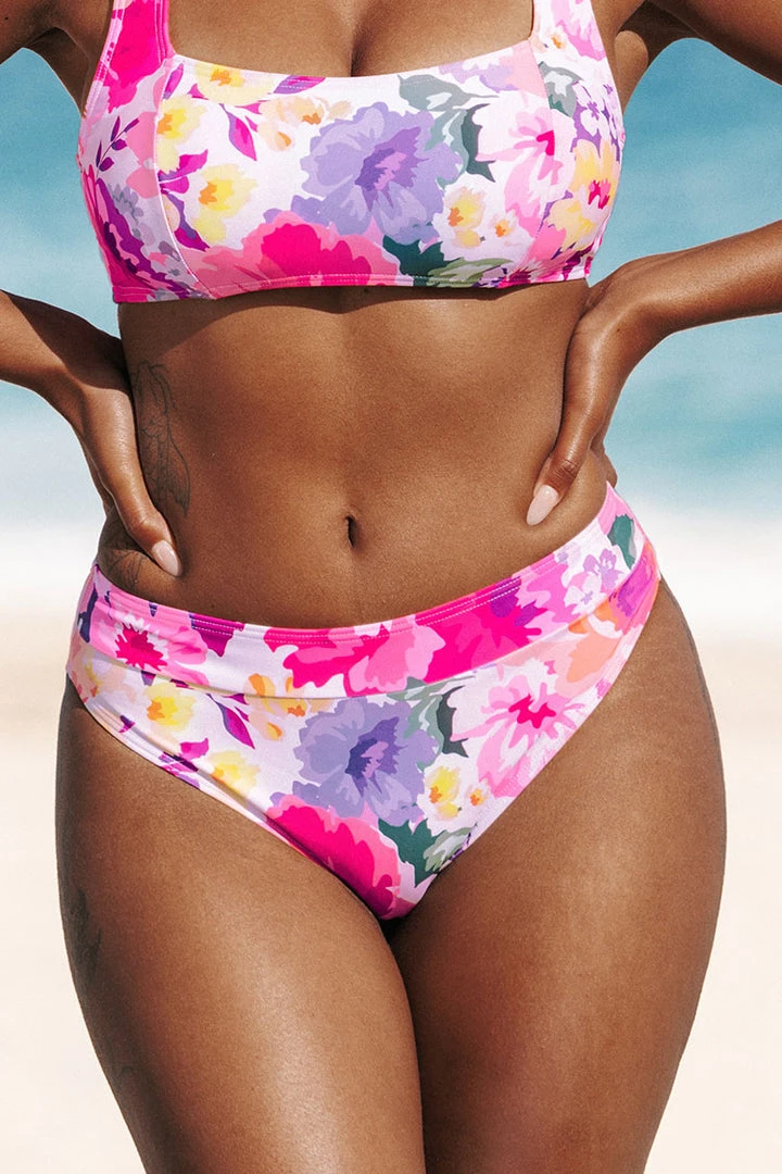 CUPSHE Zaria Floral Bikini Bottom