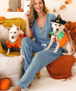 CUPSHE Taba Bell Sleeve Drawstring Jumpsuit