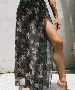 CUPSHE Heloise Maxi Tropical Print Cover Up