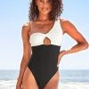 CUPSHE One Pieces Belle One Shoulder One Piece Swimsuit