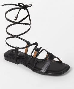 CUPSHE Ambrosia Open Toe Flat Strappy Sandals