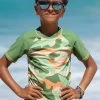 CUPSHE Skater Boy Boys’ Short Sleeve Rashguard Swimwear BOGO 40% OFF