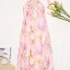 CUPSHE Dresses Viper Room Halter Maxi Dress