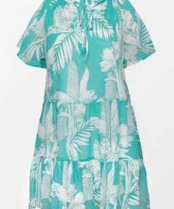 CUPSHE Dresses Ivanna Floral Print Tiered Dress