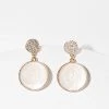 Cupshe Trunk Bay Marble Minimalism Geometric Earrings Accs & Clothing
