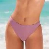 CUPSHE Shangrila Solids Ultra Cheeky Hipster Bikini Bottom Bikinis