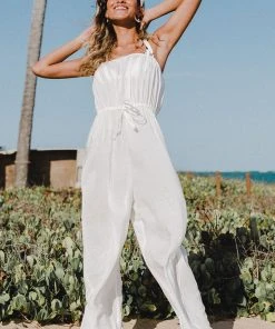 CUPSHE Shangrila Solids Bandeau Jumpsuit Cover Ups Best Sellers