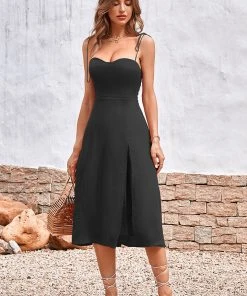 CUPSHE Aurianna Thin Straps Smocking Sleeveless Dress Dresses