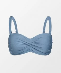 CUPSHE Wild Ronarce Molded Twist Front Plus Size Bikini Top