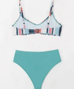 Cupshe Basics Bralette Bikini Set
