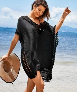 CUPSHE Alberta V-neck Short Pull Over Cover Up