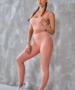 CUPSHE Nova U-neck High Waist Matching Set
