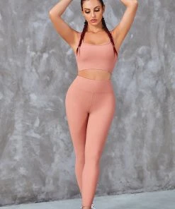 CUPSHE Nova U-neck High Waist Matching Set