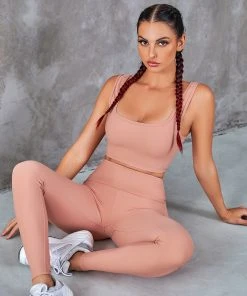 CUPSHE Nova U-neck High Waist Matching Set