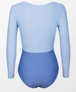 CUPSHE Malayah V-neck Knot Long Sleeve One Piece Swimsuit