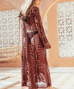 CUPSHE Cover Ups Katelyn Plunge Open Front Cover Up