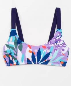 CUPSHE Barbara Leafy Tank Bikini Top